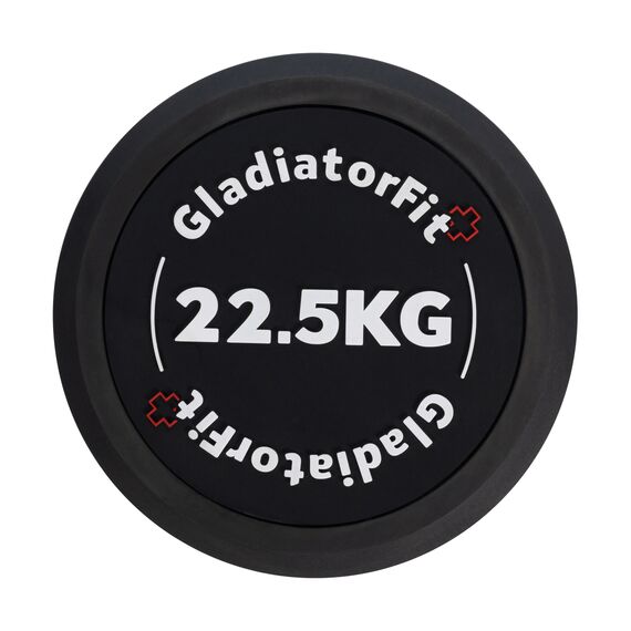 Rundhantel aus Gummi | 22.5 KG, 2 image
