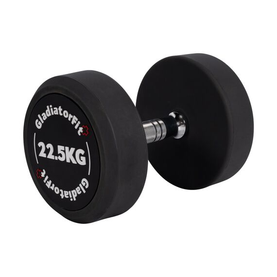 Rundhantel aus Gummi | 22.5 KG