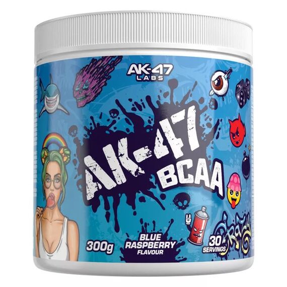 BCAA 300g AK-47 Labs | Framboise Bleue, 2 image