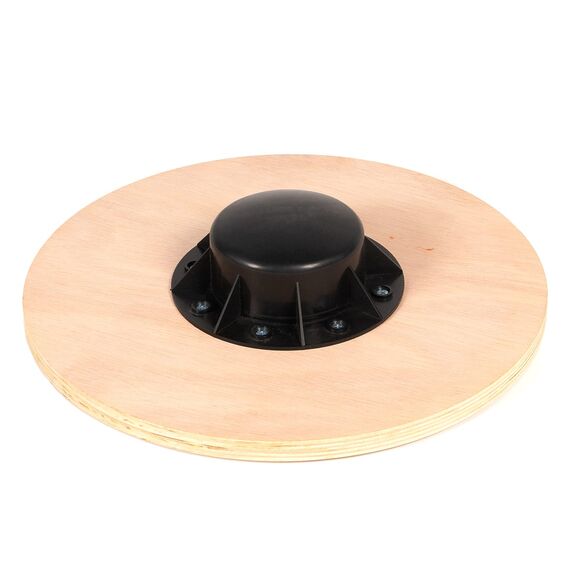 Balance board en bois pour équilibre et coordination Ø 39cm JustFit, 7 image