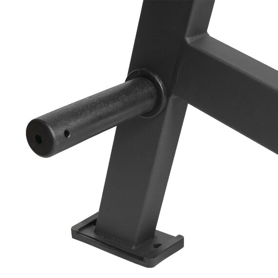 Olympic inclined steel bench with bar support, 9 image