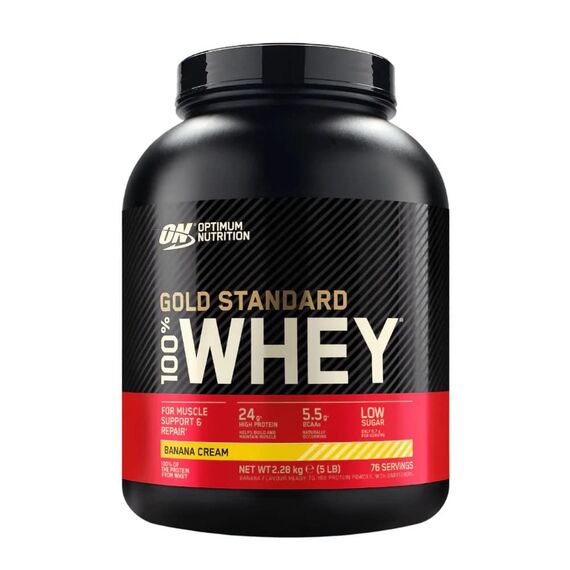 Gold Standard 100% Whey 2.3kg Optimum Nutrition | Banana, 2 image