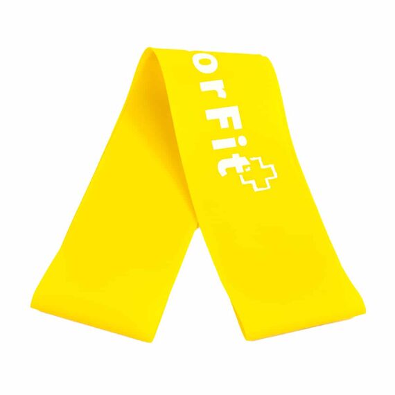 Mini resistance band "Loops" in latex | Yellow, Size: M, Colour: Yellow, 4 image