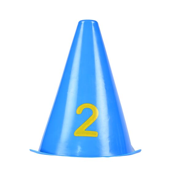 Plots cônes de marquage numérotés 0 à 10 pour entraînement, 3 image