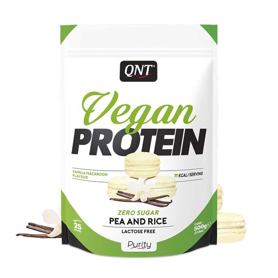 Vegan Protein 500g QNT | Vainilla, 2 image