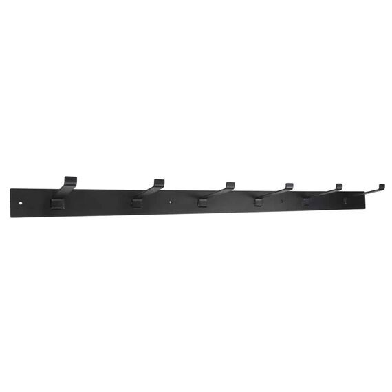 Wall-mounted disc storage rack for quick-release bar, 4 image