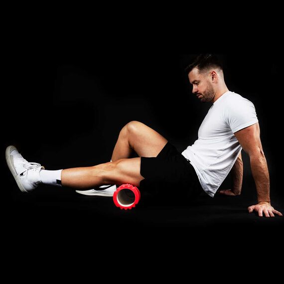 33cm "Foam Roller" massage roller without spikes Ø 14cm | Black, 8 image