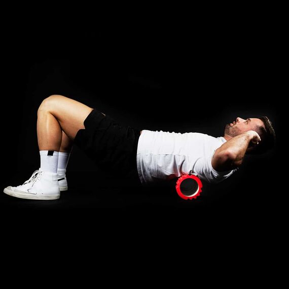 33cm "Foam Roller" massage roller without spikes Ø 14cm | Black, 9 image