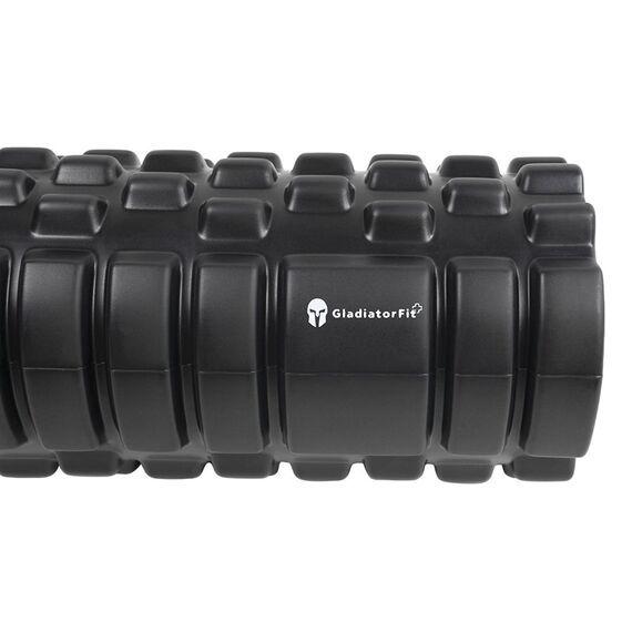 33cm "Foam Roller" massage roller without spikes Ø 14cm | Black, 6 image