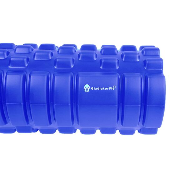 33cm "Foam Roller" massage roller without spikes Ø 14cm | Blau, 6 image