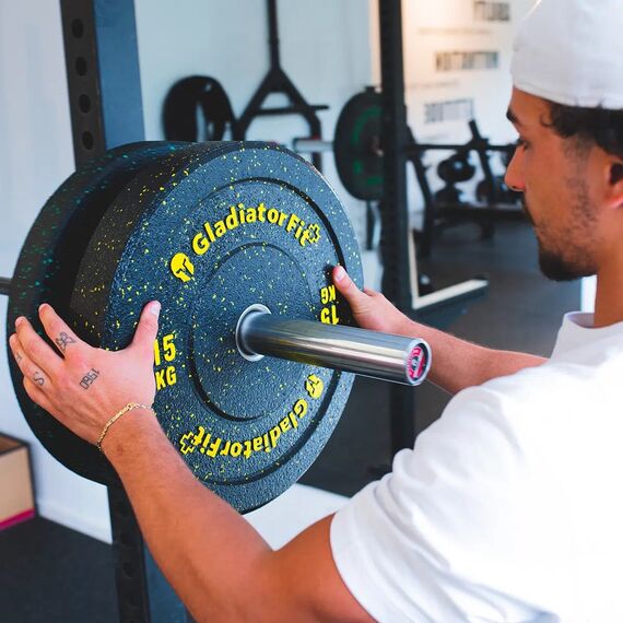Olympic disc "Hi-Temp" Rubber Ø 51mm | 5 KG, Colour: Grey, Additional Weight: 5 kg, 9 image