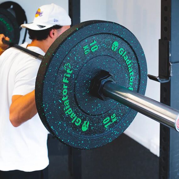 Olympic disc "Hi-Temp" Rubber Ø 51mm | 5 KG, Colour: Grey, Additional Weight: 5 kg, 8 image