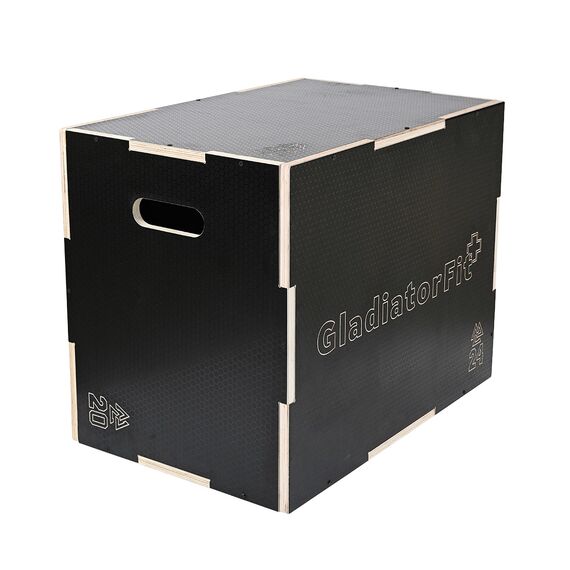 Plyobox wooden jumping black 3 in 1