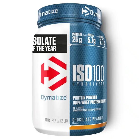 Whey Iso 100 900g Dymatize | Chocolate Peanuts, 2 image