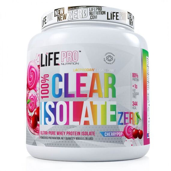 Clear whey isolate zero 800g Life Pro | Cherry, 2 image