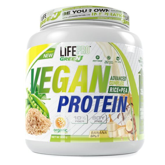 Vegan Protein Whey 900g Life Pro | Banane, 2 image