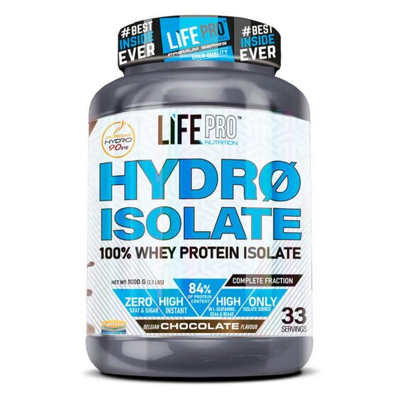 Whey Hydro Isolate 1kg Life Pro | Chocolat