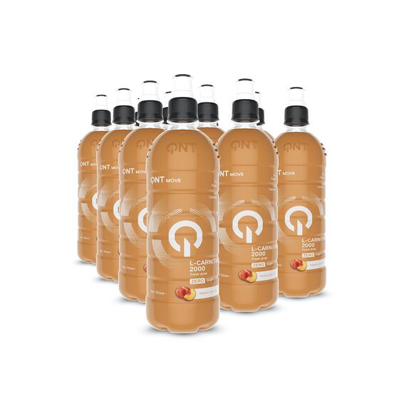 L-Carnitine 2000mg 700ml QNT (lot de 12) | Ice Tea Pêche