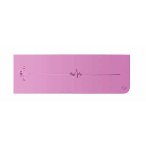 Gymnastikmatte Yoga "Heartbeat" 183x61x0.6cm Airex | Rosa