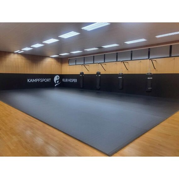 Flexi-Roll" 4cm smooth floor Dollamur | Black 20 M, 3 image