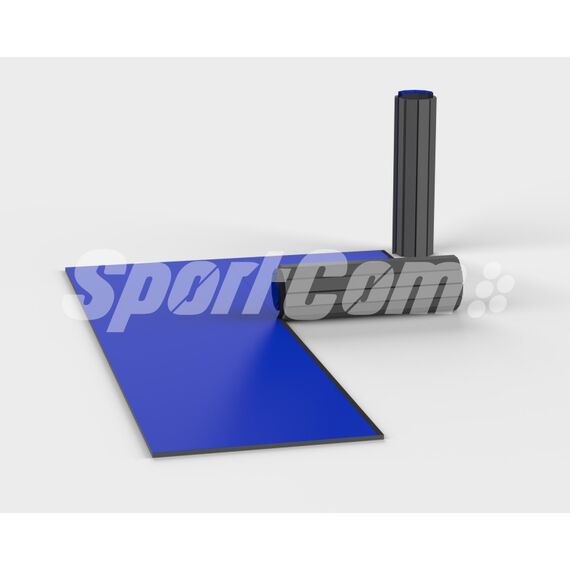 Sol enroulable "Flexi-Roll" 4cm tatami Dollamur | 6 M Bleu