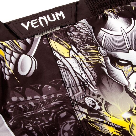 Venum Viking 2.0 Fightshorts - Black/Yellow, 7 image