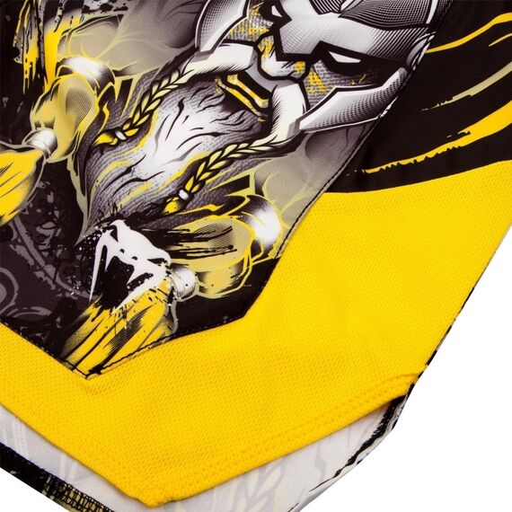 Venum Viking 2.0 Fightshorts - Black/Yellow, 8 image