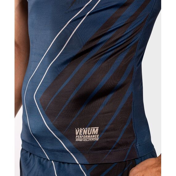 Venum Contender 5.0 Rashguard hort sleeves - Navy/Sand, 7 image