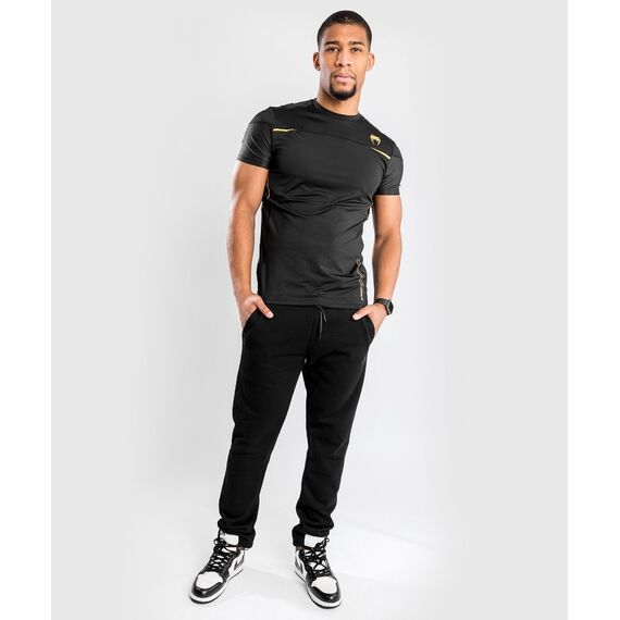 Venum Tempest 2.0 Dry tech T-shirt â€“ Black/Gold - S, Farbe: Schwarz, Grösse : S, 6 image