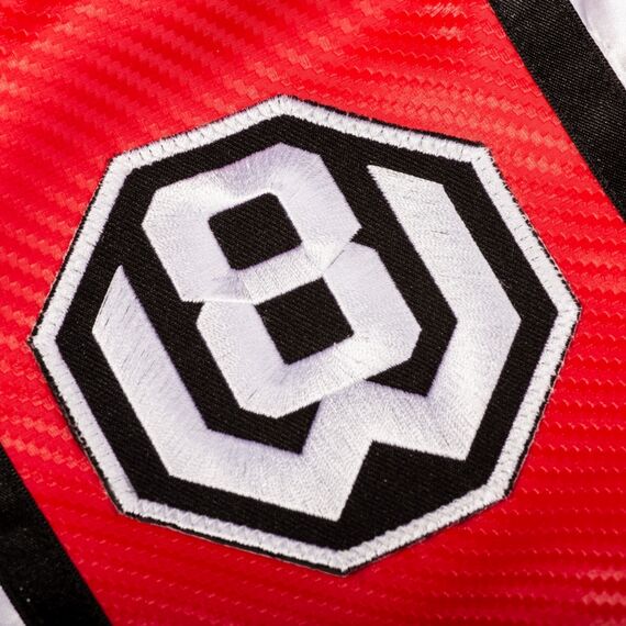 8 Weapons Muay Thai Short Carbon, Colour: Rot, Size: XL, 3 image