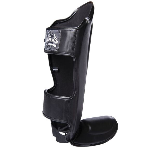 8 Weapons Shin Guards - Classic, Colour: Schwarz, Size: M, 5 image