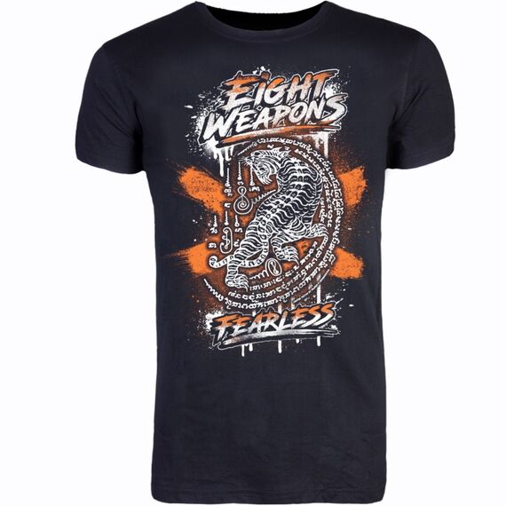 Back Looking Tiger, Taille: L, Couleur: Noir