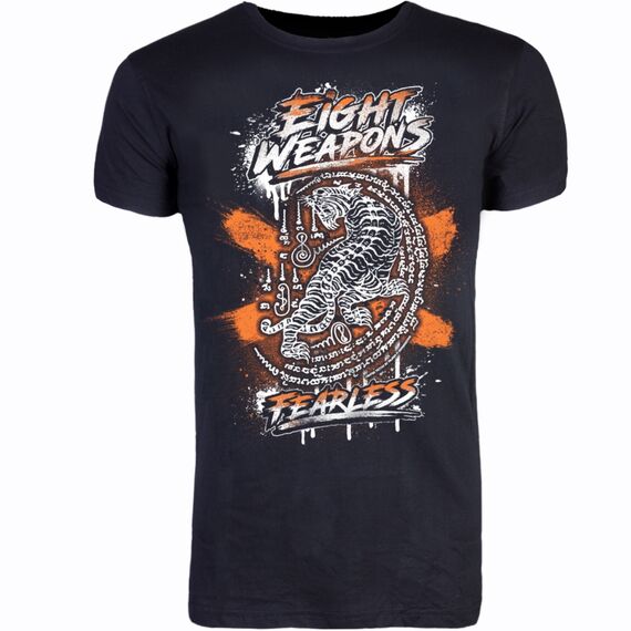 Back Looking Tiger, Taille: 2XL, Couleur: Noir