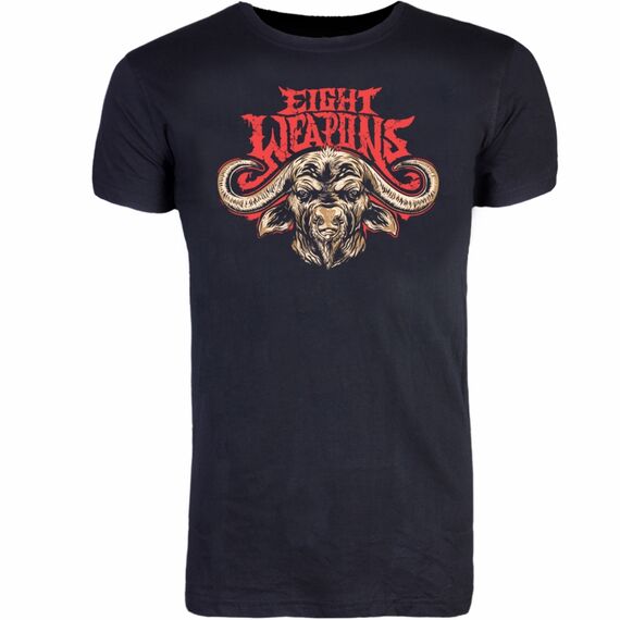 8 WEAPONS Carabao - Muay Thai T-Shirt, Size: M, Colour: Schwarz