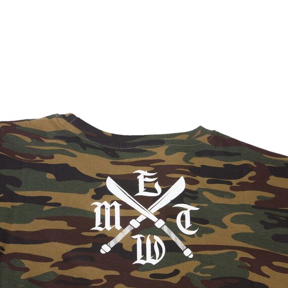 8 WEAPONS Camo Letter - Muay Thai T-Shirt, Farbe: Camouflage, Grösse : S, 4 image