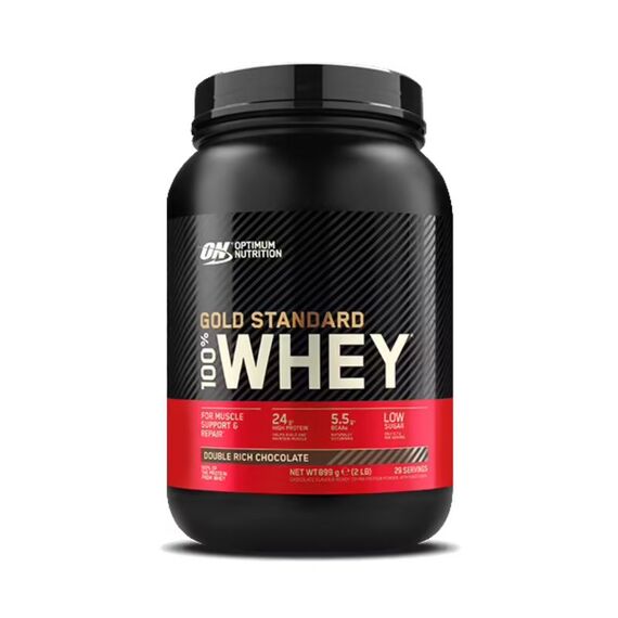 Gold Standard 100% Whey 900g Optimum Nutrition | Double Chocolate