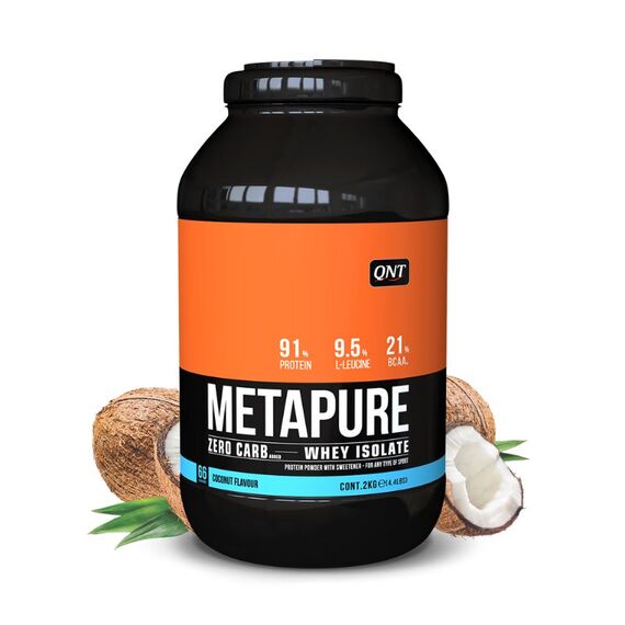 Metapure Zero Carb Whey Isolate 2kg QNT | Noix de Coco
