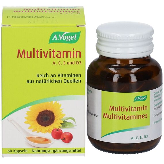 Multivitamins A, C, E and D3 60caps A.Vogel