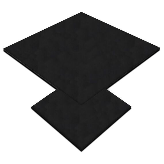 Eckbordüre für Gummiboden "Connect Tiles Corner" 50x50cm Stockz |  50x50x2 CM, 2 image