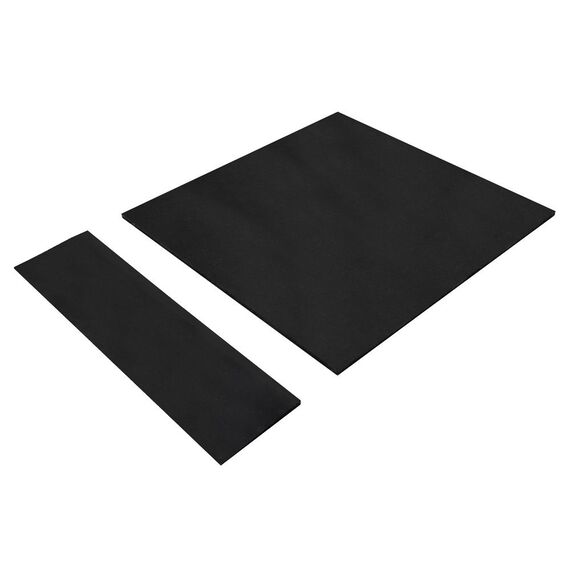 Rubber border "Connect Tiles Ramp" 25x100cm Stockz | 25x100x3 CM Black, 5 image