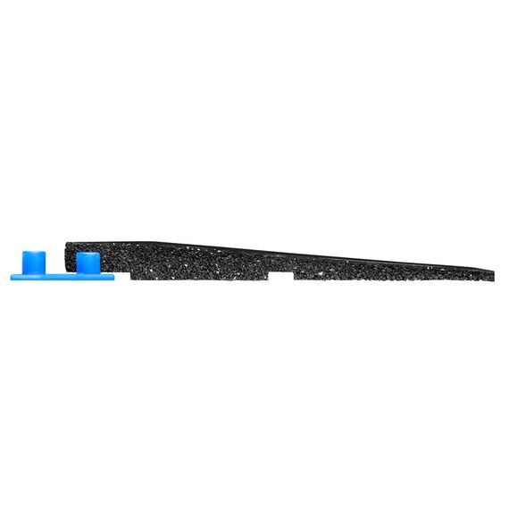 Rubber border "Connect Tiles Ramp" 25x100cm Stockz | 25x100x3 CM Black, 4 image