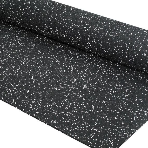 Sportsflooring Rolls Five" rubber flooring 10x1.25m Stockz | 1000x125x0.4 CM Grey, 2 image