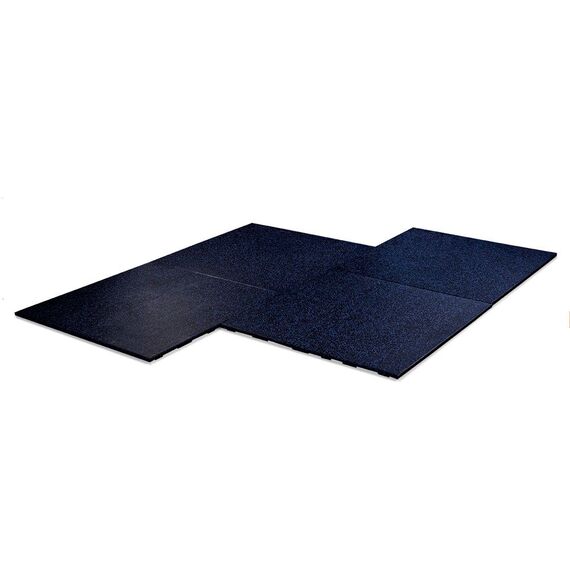 Gummiboden „Connect Tiles Fifteen“ 100x100x2cm + 7 Verbinder Stockz | Blau, 3 image