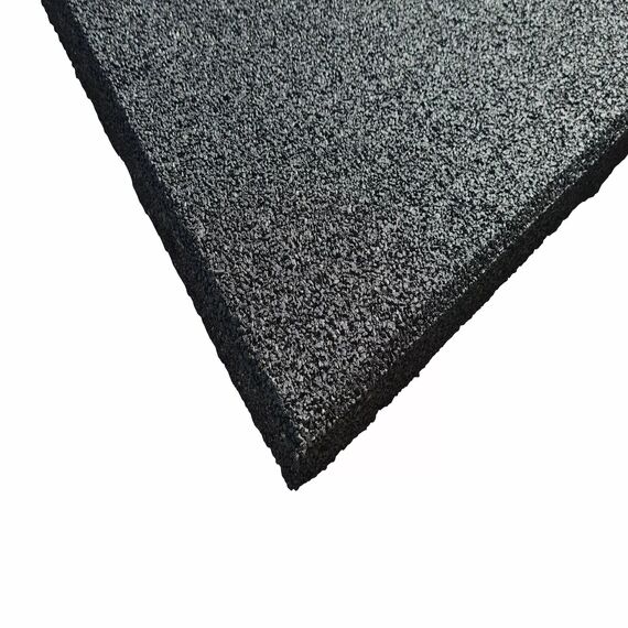 Sol extérieur en caoutchouc "Outdoor Tiles Black" 100x100cm Stockz | 100x100x4.3 CM, 3 image