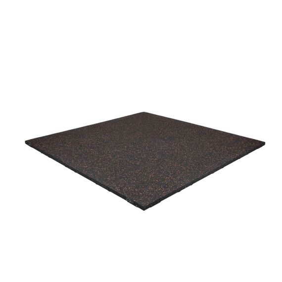 Rubber flooring “Connect Tiles Fifteen” 100x100x2cm + 7 connectors Stockz | Red