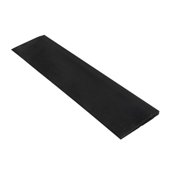 Rubber border "Connect Tiles Ramp" 25x100cm Stockz | 25x100x3 CM Black
