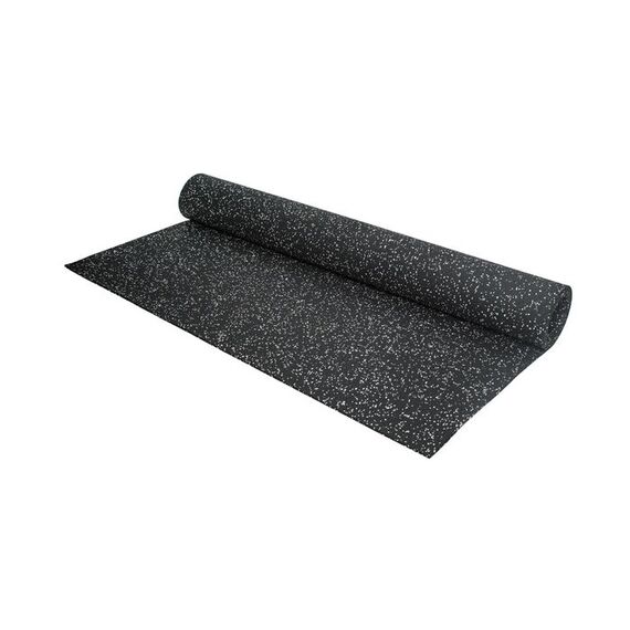 Sportsflooring Rolls Five" rubber flooring 10x1.25m Stockz | Grey 1000x125x0.4 CM