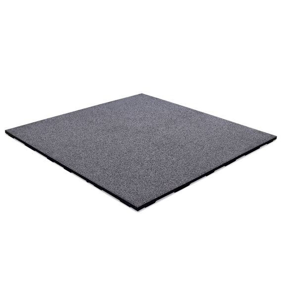 Gummiboden „Connect Tiles Stone“ 100x100x2cm + 7 Verbinder Stockz