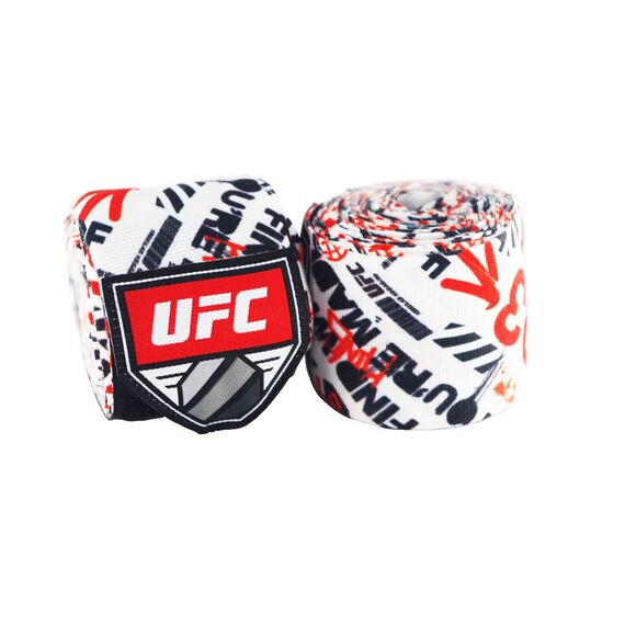 UFC Pattered Boxbandagen, Farbe: Weiss