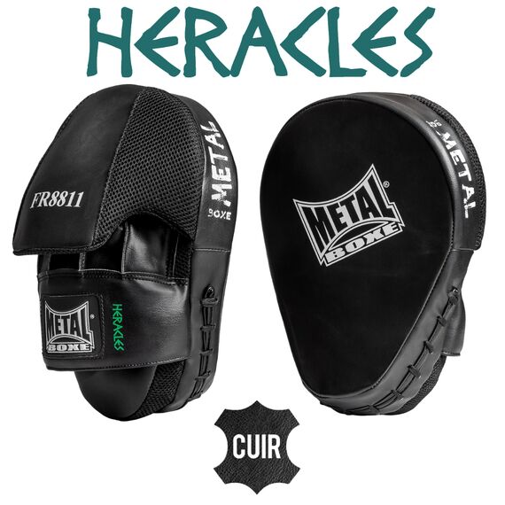 Focus Pads Lether Hearacles, Colour: Schwarz, 2 image